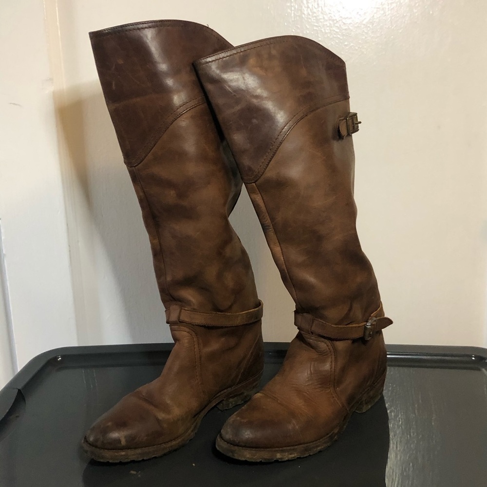 Authentic Frye Leather Boots